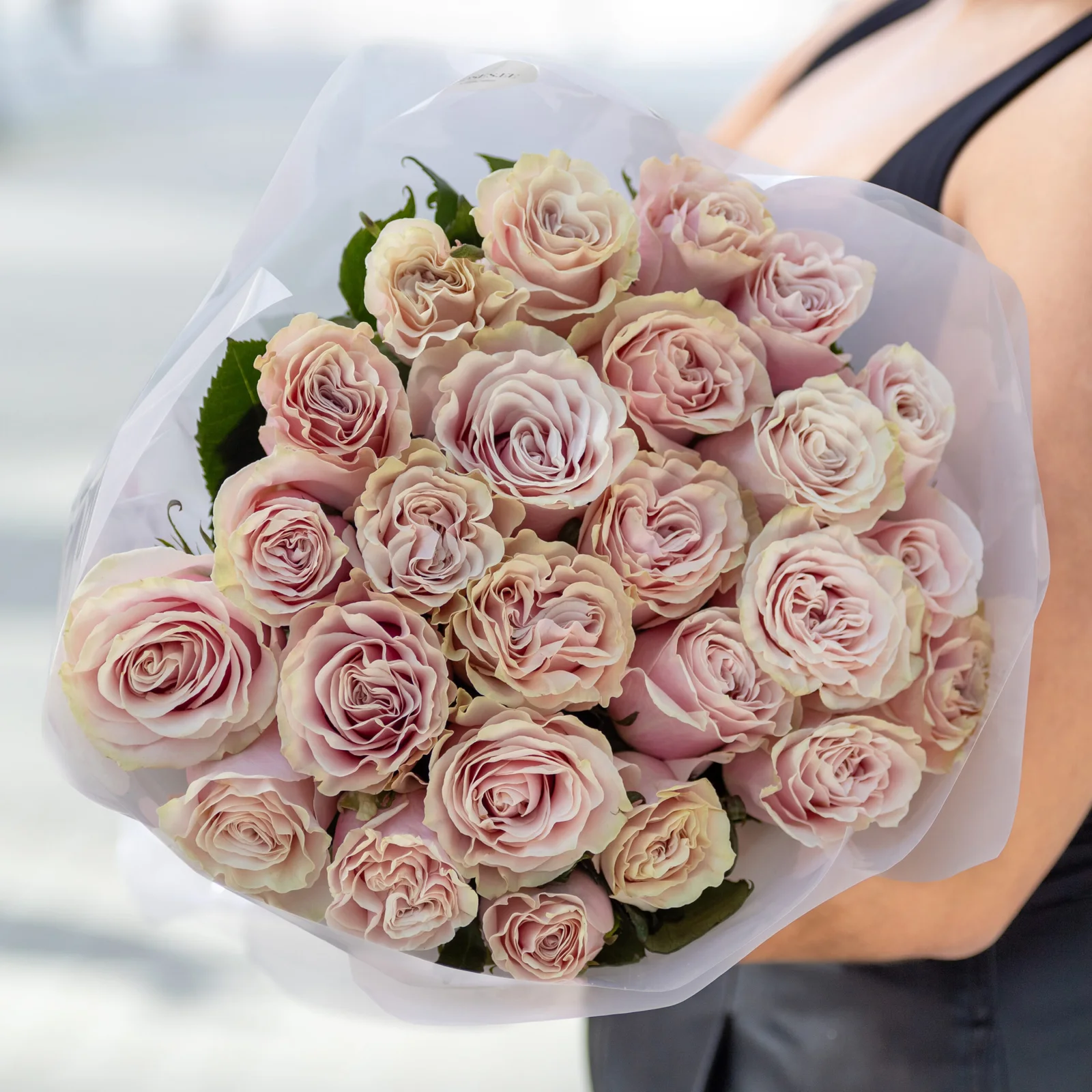 25 Pembe Gül Buketi – Pink Mondial